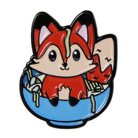 Hibou horreur fantôme émail épinglette Offre Spéciale fabricant conception personnalisée métal gratuit Opp sac personnalisé émail dur personnalisé métal artisanat T/T