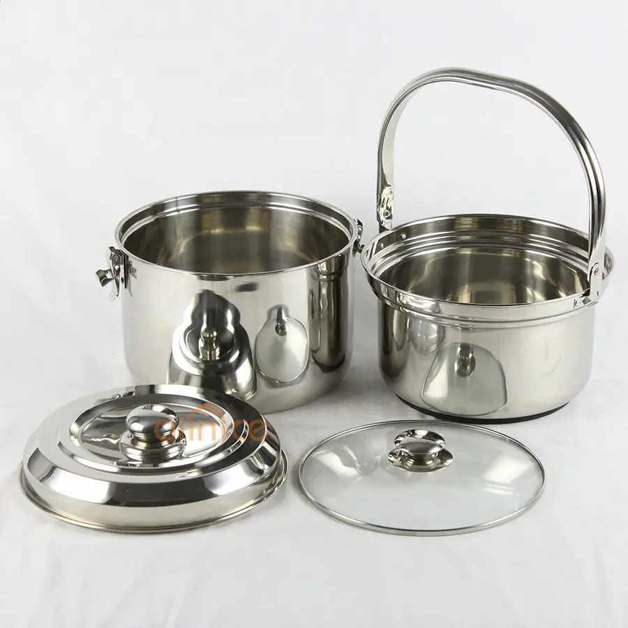 Chuyên Nghiệp Thép Không Gỉ Thông Minh Tiết Kiệm Năng Lượng Ma Thuật Cookware Ngọn Lửa Miễn Phí Nấu Ăn Nồi