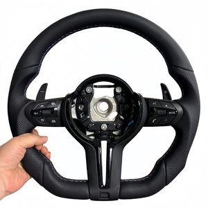 Volante Deportivo de Cuero M Sport en Stock para <span class=keywords><strong>BMW</strong></span> F10 F30 F31 F32 F20 E92 <span class=keywords><strong>E60</strong></span> X6 E71 E70 E90 M3 M4 <span class=keywords><strong>M5</strong></span> M6, Accesorios Interiores para Automóviles - Product Image 6