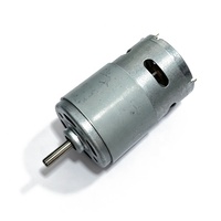 Motor Mikro Listrik DC Brushless RF775 Kawat Aluminium Grosir 6V 12V 24V