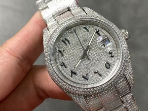 Luxurious design, high-quality diamond-<b>set</b> mechanical <b>watch</b>, custom movement, casual, business, sports <b>watch</b> - Product Image 2
