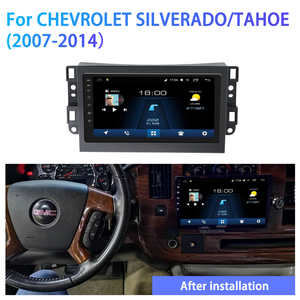 Meihua 10inch Android đài phát thanh xe đa phương tiện <span class=keywords><strong>Video</strong></span> <span class=keywords><strong>Player</strong></span> cho GMC Chevrolet tương thích Avalanche Silverado Tahoe Equinox Carplay - Product Image 4