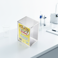 Boîte de protection personnalisée moderne en acrylique rigide écologique avec couvercle magnétique 3 mm empilable pour cartes (99 % anti-UV)