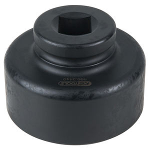 Clé à douille à écrou d'essieu à 8 points 100mm finition chromée bricolage pour réparation de camion Support OEM personnalisable - Product Image 1