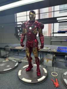 In Stock resina di alta qualità MK7 statua <span class=keywords><strong>Marvel</strong></span> Action Figure uomo di ferro figurina per la decorazione - Product Image 2