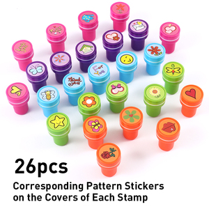 Foska enseignant timbres respectueux de l'environnement PVC et ABS matériel <span class=keywords><strong>dessin</strong></span> jouet timbres ensemble <span class=keywords><strong>pour</strong></span> enfants cadeau d'<span class=keywords><strong>anniversaire</strong></span> fête fournitures - Product Image 6