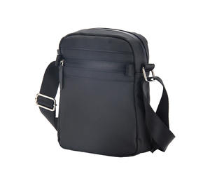 Borsa a <span class=keywords><strong>tracolla</strong></span> Vintage nera piccola da <span class=keywords><strong>uomo</strong></span> in <span class=keywords><strong>pelle</strong></span> PU con <span class=keywords><strong>tracolla</strong></span> regolabile con cinturino per lavoro da esterno chiusura con cerniera - Product Image 4