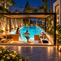 Piscine hors-sol de grande taille pour jardin, jacuzzi à jets, coque de piscine préfabriquée en fibre de verre, piscines enterrées pour adultes