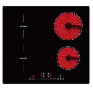 ETL Appliance 2025 7100W 240V Inducción Híbrida Infrarroja Placa <span class=keywords><strong>de</strong></span> cocción con control táctil Estufa eléctrica mixta <span class=keywords><strong>sin</strong></span> <span class=keywords><strong>gas</strong></span> - Product Image 4