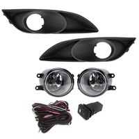 Phares Antibrouillard pour Toyota Auris 2007 2008 2009 2010 avec Interrupteur, Câblage, Cache et Kit Carrosserie