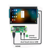 Layar Lcd Raspberry Pi Zero untuk Sakelar PS4/5, Kit Layar Lcd Portabel 10.1 Inci 1280X800 HD