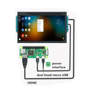 10,1 дюймов 1280x800 HD raspberry pi zero комплект ЖК-экрана портативный игровой дисплей для Switch PS4/5