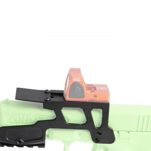 Nuevo Conjunto de Montura Flared con Base ALG y Puente de Espejo para Mira Táctica Micro Red Dot, Compatible con G17/22, <span class=keywords><strong>SRO</strong></span>, MRO, T1, H1, T2 - Product Image 2