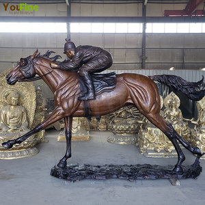 Tượng ngựa chạy bằng đồng nguyên khổ - Product Image 5