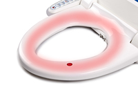 Asiento de bidé inteligente con sensor de temperatura y protección contra sobrecalentamiento para un uso diario seguro