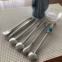 Paille à boire en acier inoxydable pour Yerba Mate