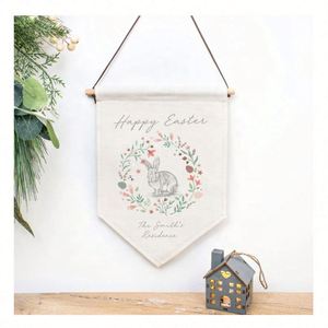 ธงผ้าใบแคนวาสขนาด 25x30 ซม. สำหรับเทศกาลอีสเตอร์ ปี 2024 รับผลิตตามสั่ง ขายส่ง คุณภาพสูง พร้อมเสาธงไฟเบอร์กลาส ออกแบบโลโก้ใหม่ - Product Image 3