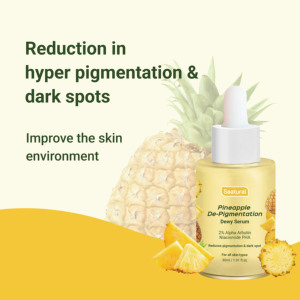Suero facial Despigmentante de piña con niacinamida, PHA para toda la piel rejuvenecedora y protectora de la piel - Product Image 3