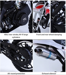 Nouveauté 2024 Moto Tout-Terrain 49cc 2 Temps Motos Sportives Mini <span class=keywords><strong>Dirt</strong></span> <span class=keywords><strong>Bike</strong></span> Chinoise Populaire et Abordable pour Enfants - Product Image 6