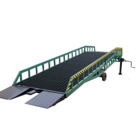 Niveleur de quai mobile pour chargement/déchargement de camions, rampe pour chariot élévateur en acier à haute teneur en manganèse 1100-1700 mm, plateforme d'entrepôt hydraulique