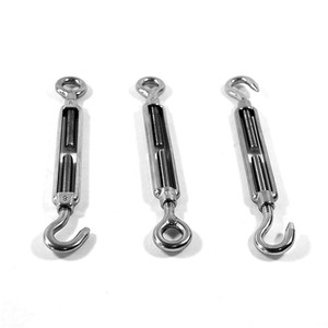 Stainless Steel Spring Turnbuckle <b>Hook</b> <b>Boat</b> Fitting Marine Hardware Replacement Part - Product Image 3