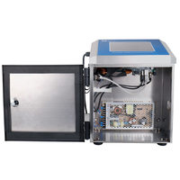 DOCOD OEM/ODM T280 TIJ, impresora de inyección de tinta térmica en línea Industrial, máquina de codificación de fecha de bajo costo para código de barras, logotipo de código QR