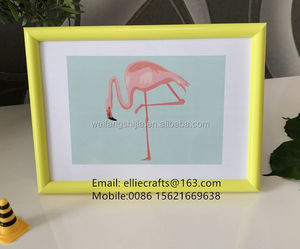 <span class=keywords><strong>Collage</strong></span> de cadres photo pour décoration intérieure, cadre en plastique noir et or A1 A2 A3 A4 pour art mural, cadre photo décoratif - Product Image 5