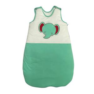 LOGO personnalisé 100% Coton confortable super doux sans manches Bébé Sac de Couchage pour Enfant - Product Image 1