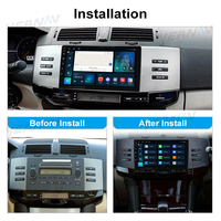 Autoradio GPS Android TS10S universel avec Carplay Android Auto 4G Sim DSP RDS Stéréo vidéo 2din 9'' pour Reiz Mark X