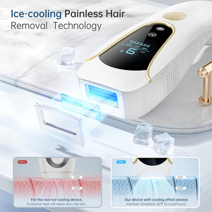 Épilateur Optique Professionnel IPL à Double Flash, Système de Réduction Rapide des Poils par Point de Congélation pour Femmes et Hommes - Product Image 3