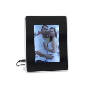 Lampe miroir magique cadre photo LED cadre Photo en plastique multifonctionnel nouveau cadre Photo