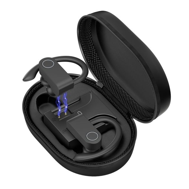SP97 Wireless Sports Headphones ABS Storage Bag LED Display JL Active Noise Cancellation Microphone Sweatproof Earhook