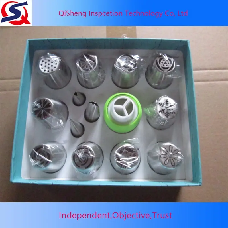 Cake Decorating Tip Set Inspectie Service Derde Bedrijf In China Handel Assurance Service