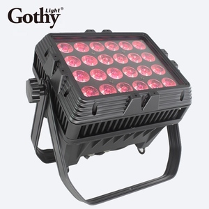 ไฟ LED <span class=keywords><strong>24</strong></span>ดวง * 10วัตต์สำหรับ4IN1เวทีดีเจไฟพาร์ LED DMX กันน้ำ - Product Image 3
