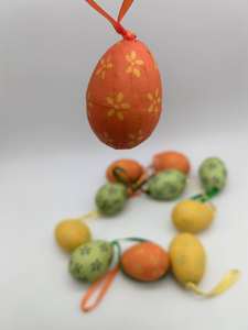 Hängendes 4cm Osterei mit Muster, 12 Stück in einer Box - Product Image 4