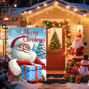Vente en gros, livraison rapide, décoration par sublimation double face de haute qualité, 12,5x18 pouces, Jour de Noël - Product Image 3