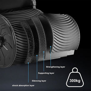 Rodillo Abdominal Antideslizante, Rueda de Rodillo Ab de Rebote Automático, Equipo de Fitness Portátil para Gimnasio en Casa - Product Image 2