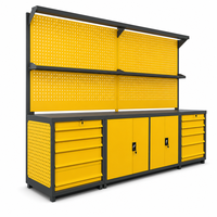 Fournisseur ODM de chariots à outils métalliques verrouillables de qualité industrielle à grande capacité pour le stockage industriel