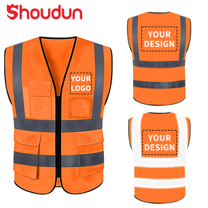 <span class=keywords><strong>Gilet</strong></span> de sécurité haute visibilité réfléchissant à <span class=keywords><strong>prix</strong></span> d'usine, vêtement de travail respirant en polyester, vêtements de travail réfléchissants personnalisés pour les chantiers - Product Image 1