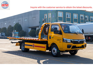 Nouveau camion <span class=keywords><strong>de</strong></span> remorquage diesel Dongfeng 4 tonnes, bleu, avec permis |   Plateforme manuelle <span class=keywords><strong>de</strong></span> 5,3 m à double commande latérale |   pour le <span class=keywords><strong>transport</strong></span> <span class=keywords><strong>de</strong></span> véhicules <span class=keywords><strong>de</strong></span> secours routier - Product Image 5