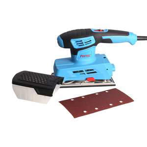 FIXTEC - Lijadora Eléctrica Portátil de Mano de 220 W, Lijadora Orbital de 1/3 de Hoja para Trabajar la Madera - Product Image 2