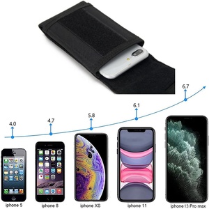 Mục đích đặc biệt túi vành đai túi điện thoại bao da, điện thoại di động lớn Túi điện thoại thông minh, người đàn ông đa sử dụng túi vành đai tiện ích - Product Image 4