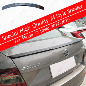 Pièces automobiles de haute qualité, vente en gros d'usine, nouveau becquet arrière en plastique ABS, fibre de carbone, pour <span class=keywords><strong>Skoda</strong></span> Octavia MK3 2014 -2019 - Product Image 3