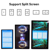 CHXS portátil Android LCD Billboard mochila interior al aire libre autoservicio publicidad de negocios bolsa 1 año de garantía OEM opciones