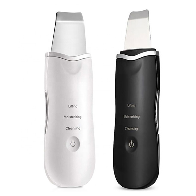 High Frequency Vibration Facial Dead Skin Cleaning Face Spatula Peeling Machine Blackhead Remover Ion Sonic Skin Scrubber
