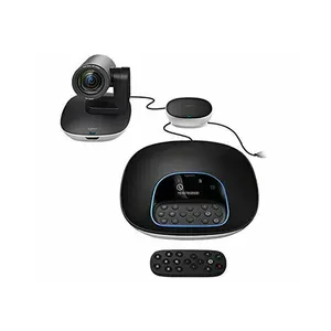 Logitech CC3500E Brio Group kamera web HD kamera Video konferensi Streaming untuk ruang rapat berukuran sedang hingga besar