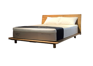 Base de Cama de Madera de Teca Tirol con Diseño Minimalista, Construcción de Madera Sólida Ecológica para una Comodidad Duradera - Product Image 2