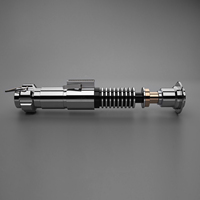 Sable de Luz Nexussaber Luke con Empuñadura de Metal, Altavoz Super Bass, Smooth Swing, Compatible con Aplicación, Duelo Intenso, y Espada LED Neopixel