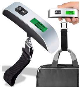 Pèse-bagages numérique 50 kg/110 lb, pèse-bagages suspendu avec écran LCD, pèse-<span class=keywords><strong>valise</strong></span> portable, pèse-bagages de voyage - Product Image 4