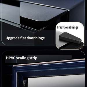 Mini refrigerador para vino, refrigerador para el hogar, 88l, 31 o 33 botellas, 15 pulgadas, barato - Product Image 6